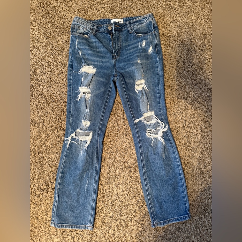 Vervet straight leg jeans size 27